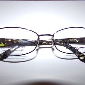 KASSIDY Dana Buchman Eyeglass Frames Black Sizes 50 & 52 NWOT